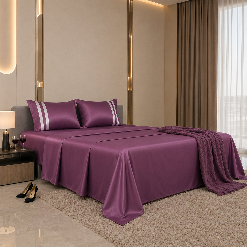 400 TC Ultra Satin Premium Bedding Set