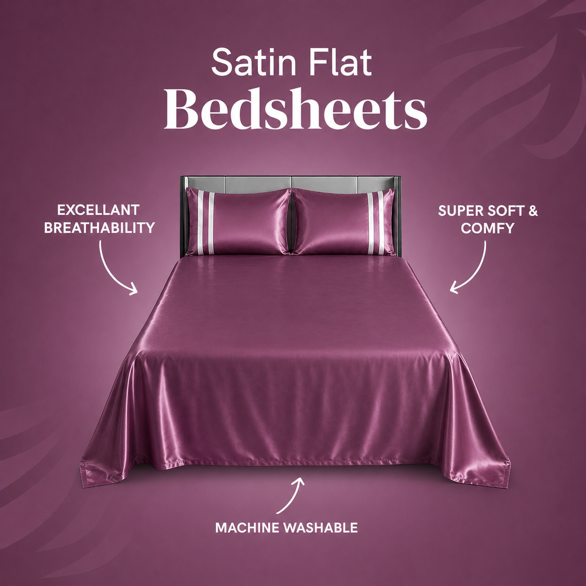 400 TC Ultra Satin Premium Bedding Set