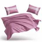 Double Bedsheet with 2 Pillow Covers