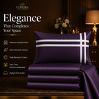 Double Bedsheet with 2 Pillow Covers