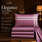 Double Bedsheet with 2 Pillow Covers