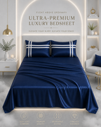 Double Bedsheet with 2 Pillow Covers