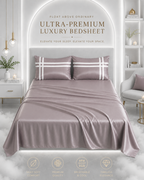 Double Bedsheet with 2 Pillow Covers