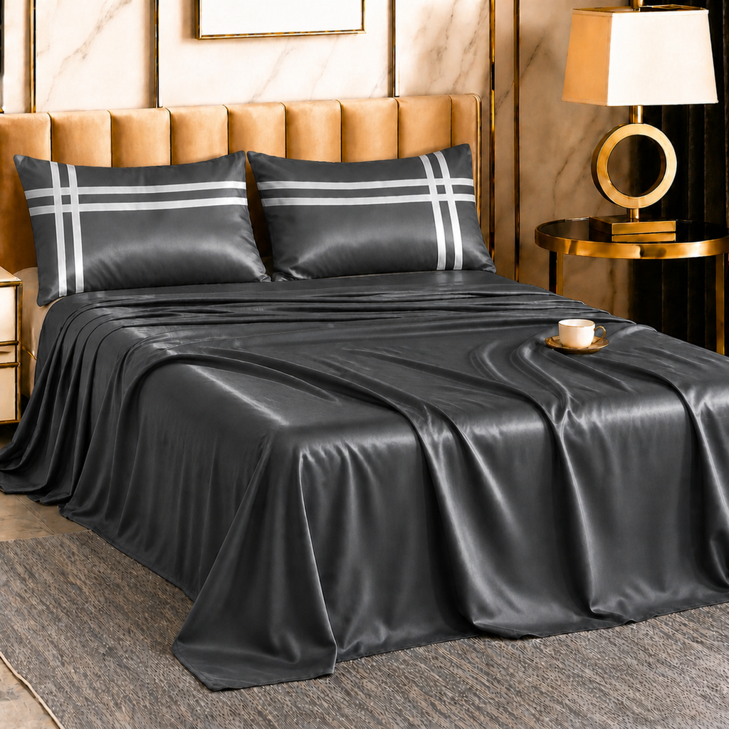 Double Bedsheet with 2 Pillow Covers