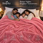 Ultra Soft Mink Touch AC Blanket - Pink