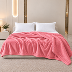 Ultra Soft Mink Touch AC Blanket - Pink